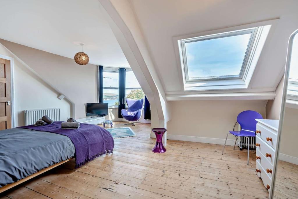 Dizzy Heights Swanage Sleeps 10 With Amazing Views Villa Eksteriør billede